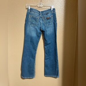 Wrangler Blue Straight Leg Jeans Classic Denim